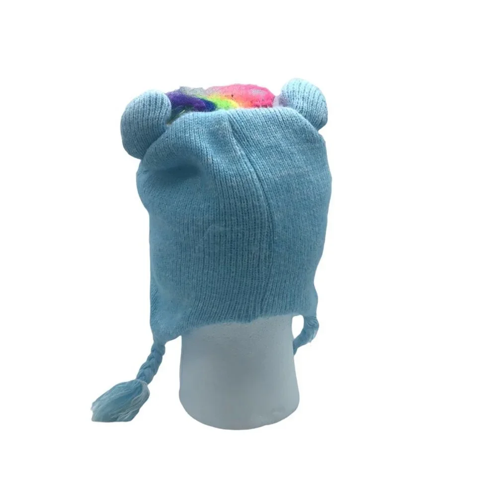 Hasbro My Little Pony Rainbow‎ Dash Peruvian Winter Hat Girls One Size